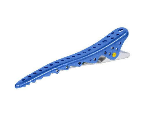 Комплект зажимов Shark Clip (2 штуки), синий, YS-Shark clip blue metal